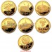 Олимпиада 80 набор 6 монет 100рублей золото пруф